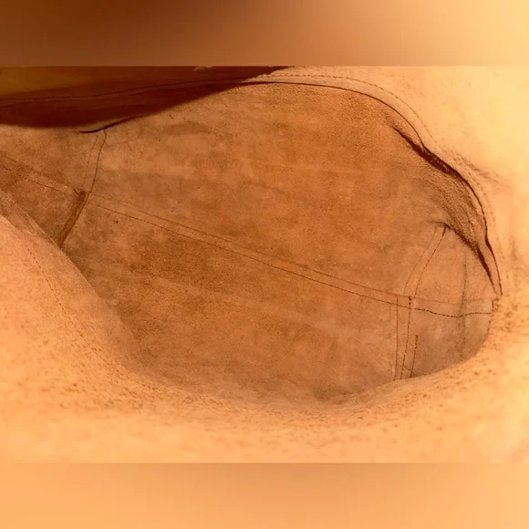 Brown Leather Tote Bag with Pouch – Handmade in Ethiopia - Picture 9 of 13